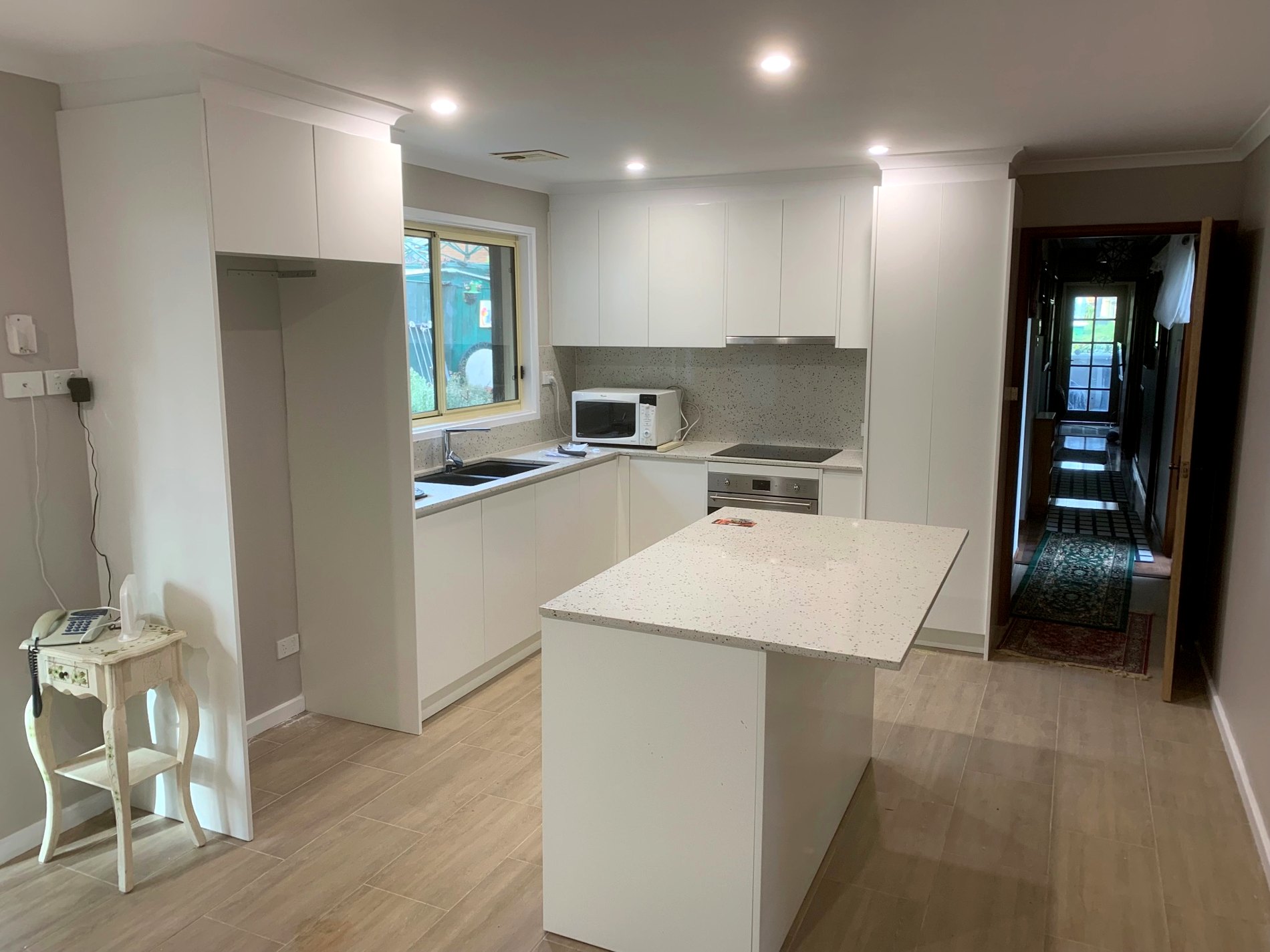 Euro Bathrooms & Kitchens completed kitchen renovation, view 3
