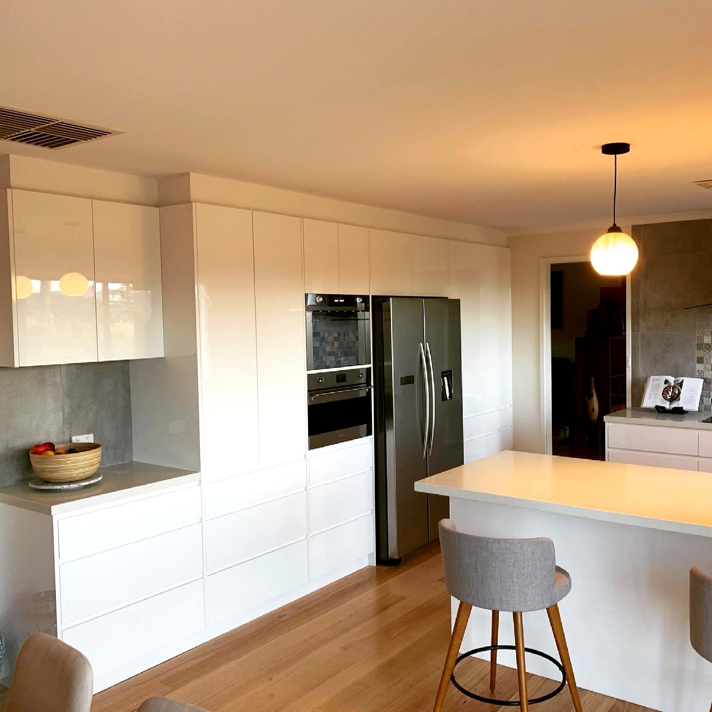 Euro Bathrooms & Kitchens completed kitchen renovation, view 4