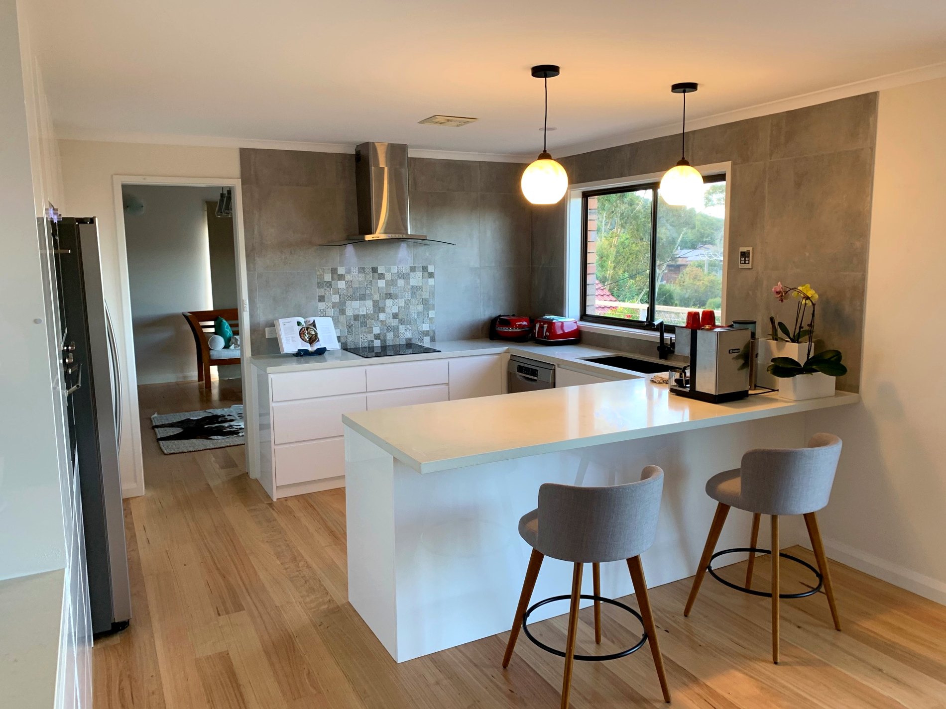 Euro Bathrooms & Kitchens completed kitchen renovation, view 9